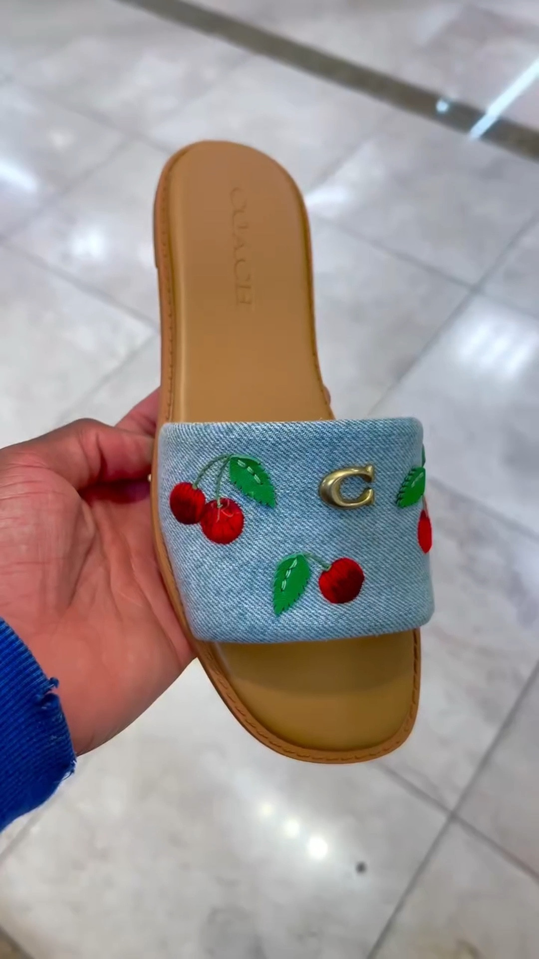 In Love with Coach 😍🍒  “cherry” yes you you want a pair🤏🏾👡

#newsandals #cherryset #OutletFinds #Outlet

#LTKgrwm #LTKootd #LTKSaleAlert