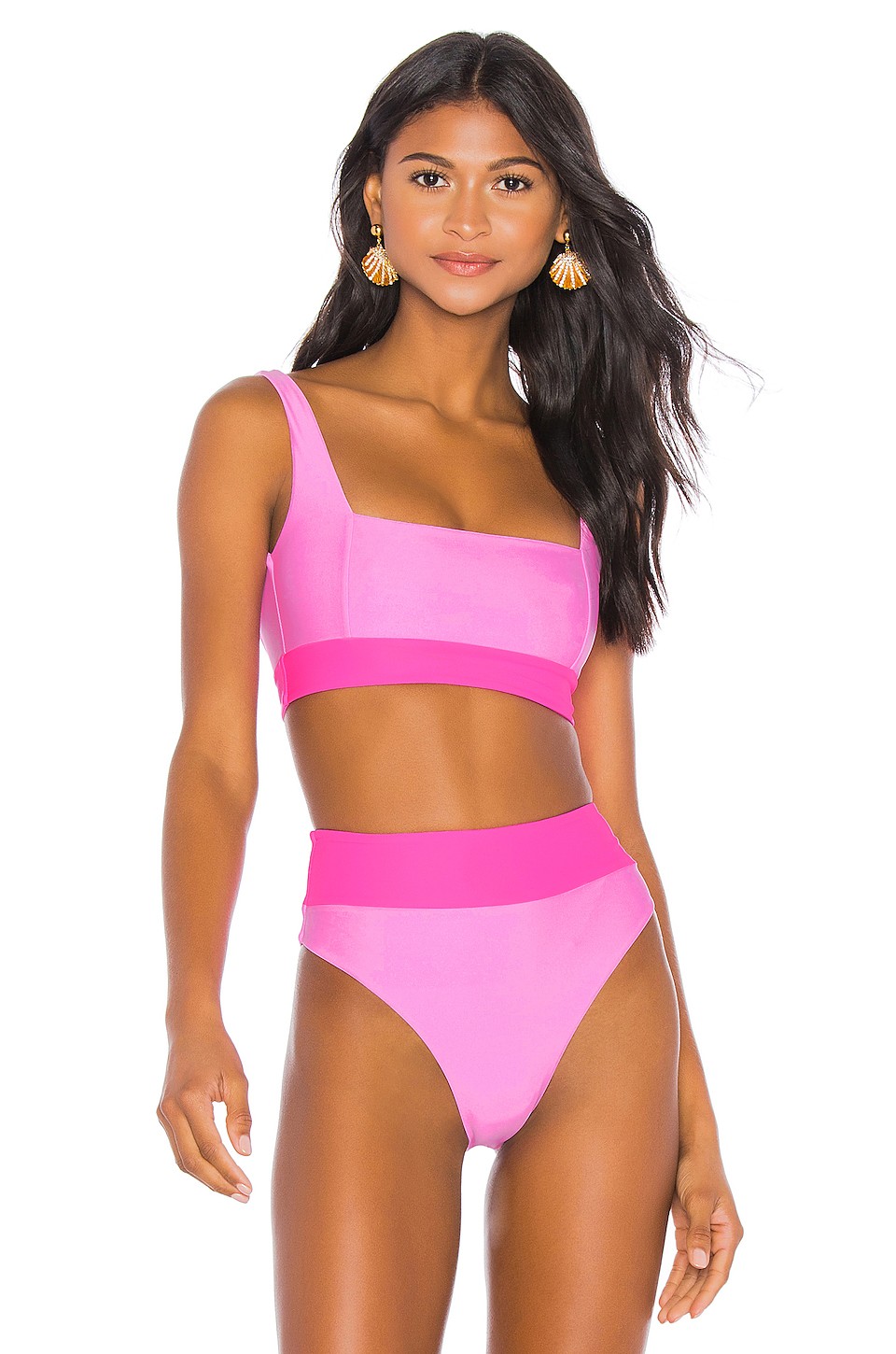 Tularosa Mack Top in Flamingo Pink from Revolve.com | Revolve Clothing (Global)