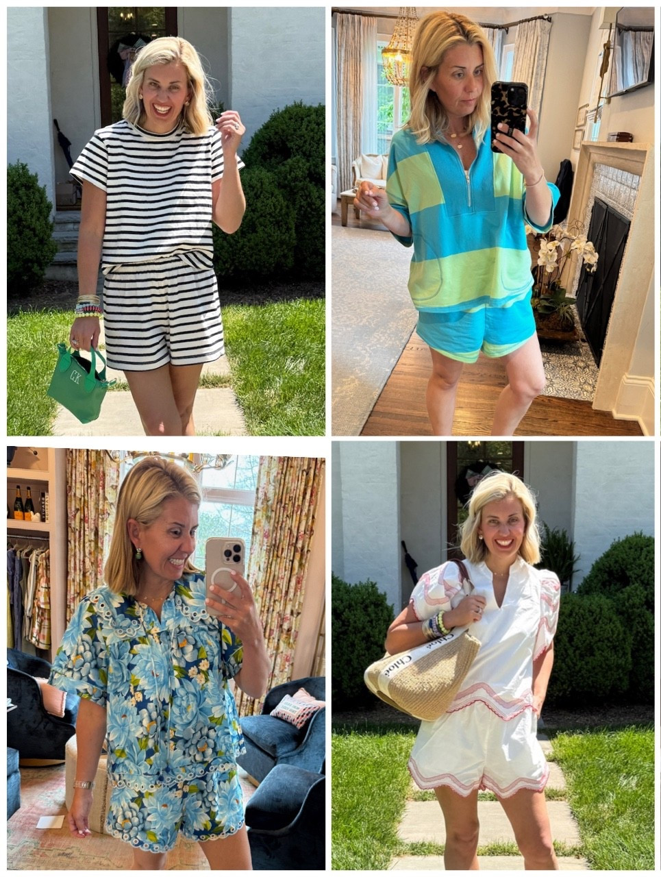 More short sets that you will wear on repeat! 
All tops - xs
All shorts- small
Zon set - xs


#LTKSeasonal #LTKdayinmylife #LTKOver40