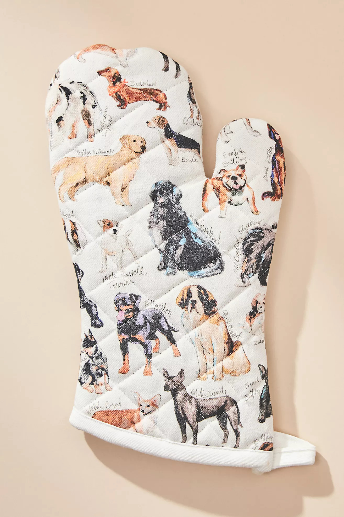 Dog Breeds A-Z Oven Mitt | Anthropologie (US)