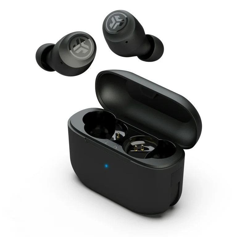 JLab Go Air Pop Bluetooth Earbuds, True Wireless with Charging Case, Black | Walmart (US)