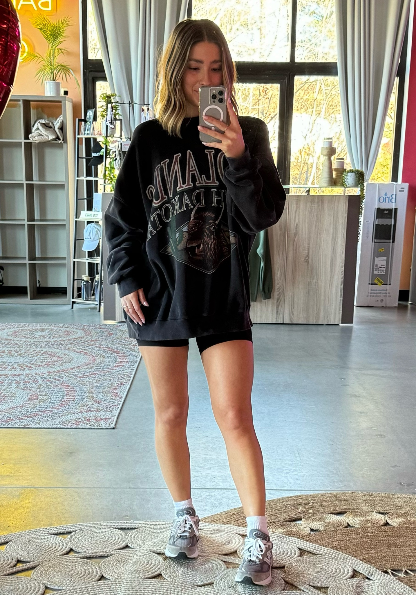 Teaching Pilates in my comfort clothes= oversized sweat shirt & dad shoes ✨

#LTKMostLoved #LTKshoecrush #LTKfitness