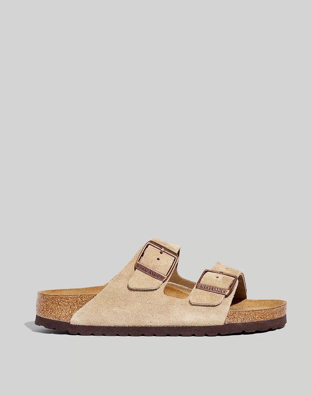 Birkenstock® Arizona Soft Footbed Sandals in Nubuck | Madewell