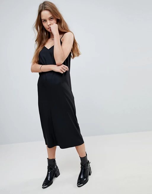 ASOS DESIGN Midi Cami Slip Dress | ASOS UK