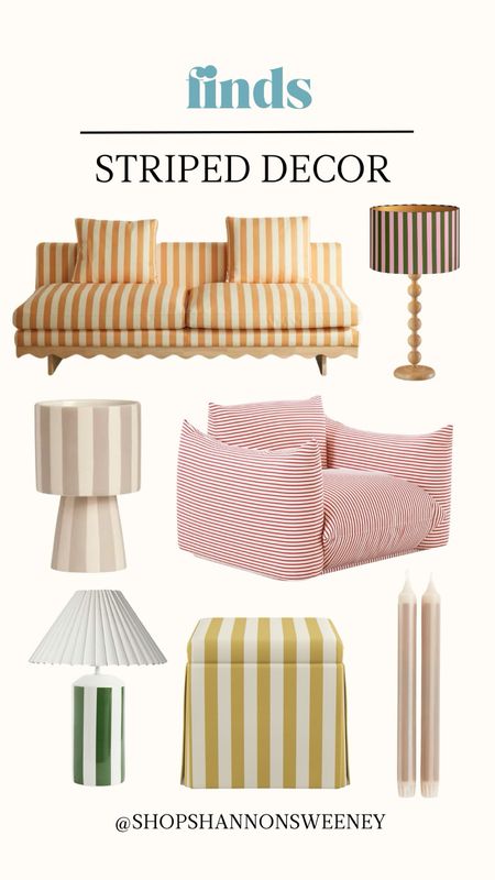 Finds | I’m really into striped decor right now, and loving these pieces 😍

#LTKsalealert #LTKstyletip #LTKhome