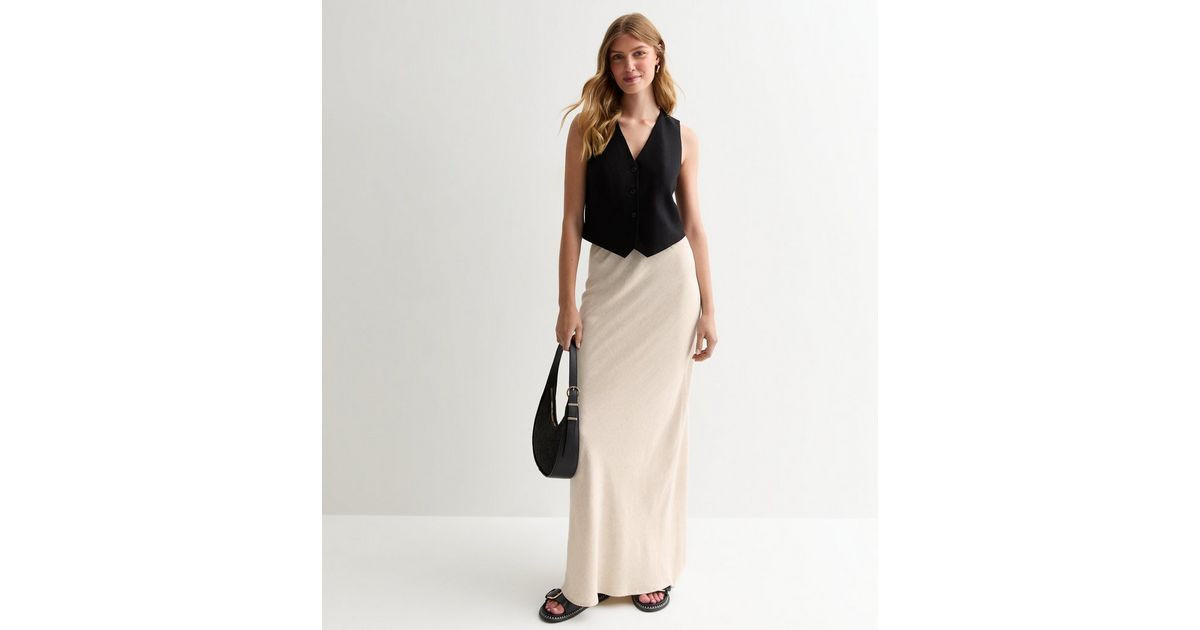 Tall Stone Linen-Look Maxi Skirt
						
						Add to Saved Items
						Remove from Saved Items | New Look (UK)