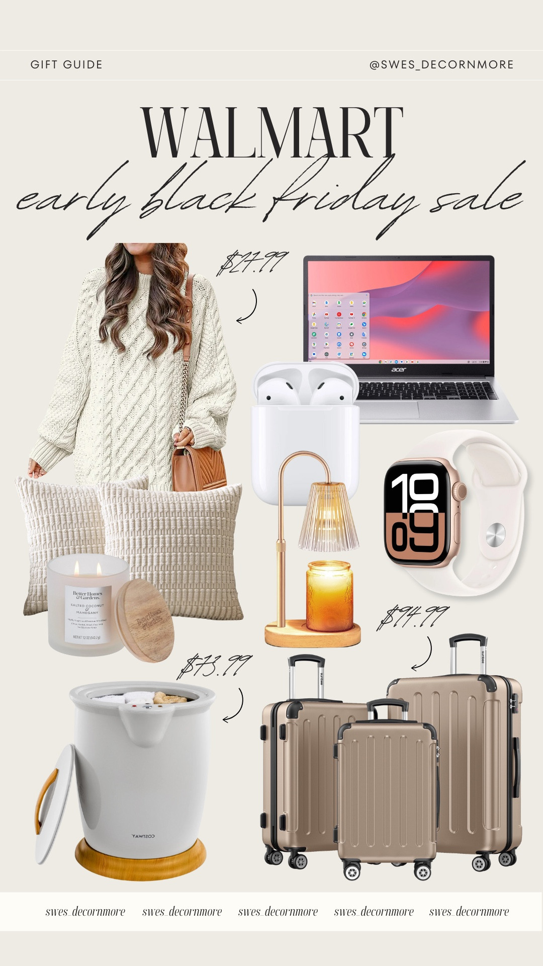 The savings start now! Walmart’s Early Black Friday Sale is here with incredible deals on everything from home essentials to holiday gifts. Shop now and beat the rush!

#LTKCyberWeek #LTKStyleTip