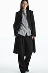 RELAXED-FIT RUFFLED POPLIN SHIRT | COS (US)