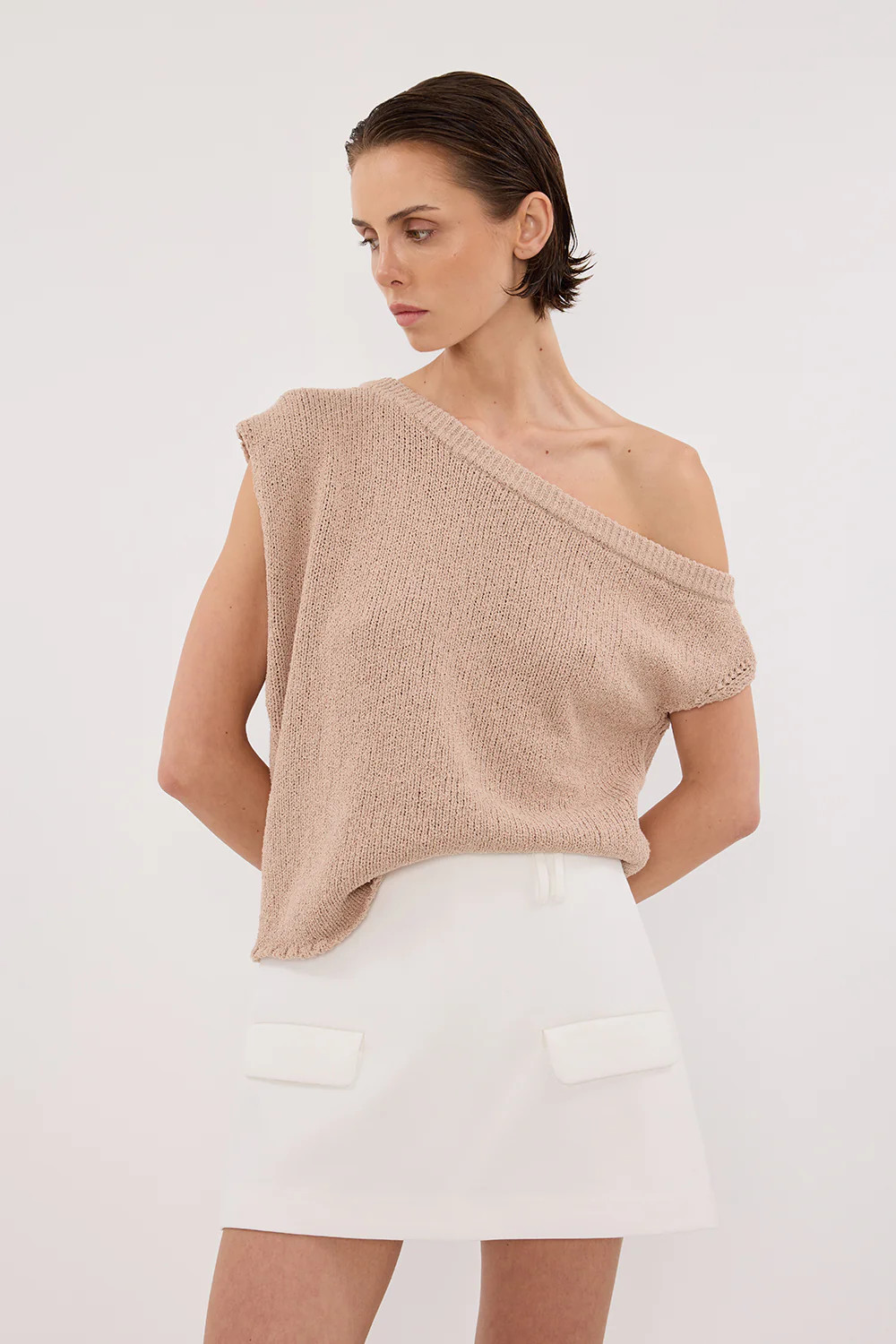 BROOKLYN WHITE SKORT | DISSH