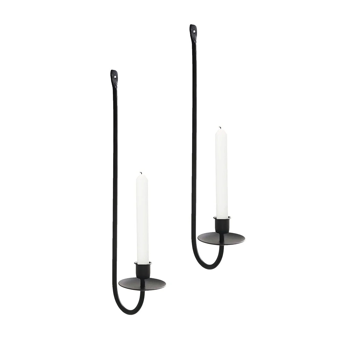 Wall Candle Sconces, Modern Metal Wall Candle Holders for Living Room, Farmhouse, and Weddings, B... | Walmart (US)