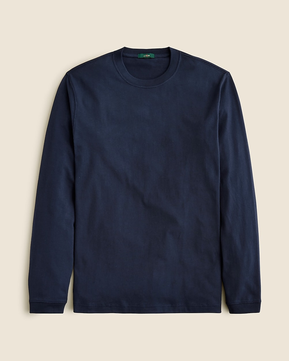 Relaxed long-sleeve premium-weight cotton T-shirt | J. Crew US