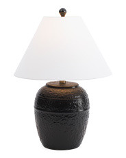 22in Ceramic Pot Table Lamp | TJ Maxx