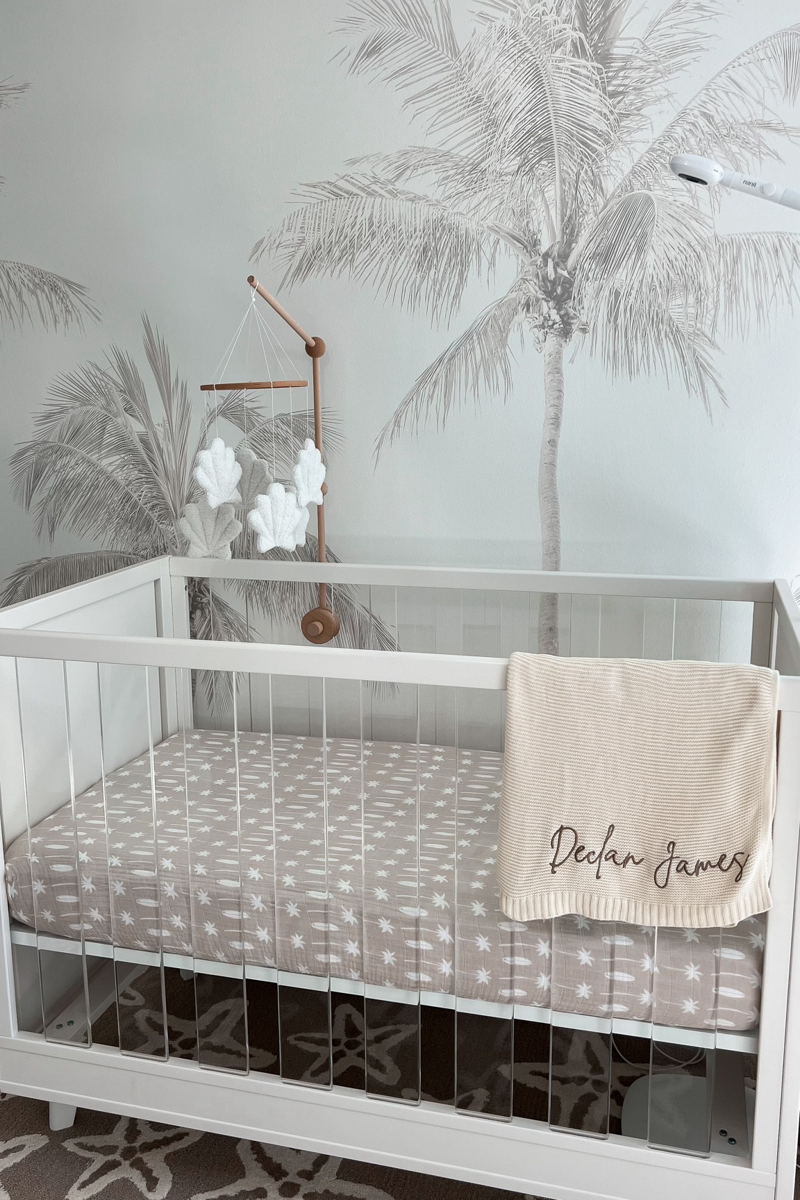 Nursery details coming along 🐚✨

#LTKKids #LTKHome #LTKBaby