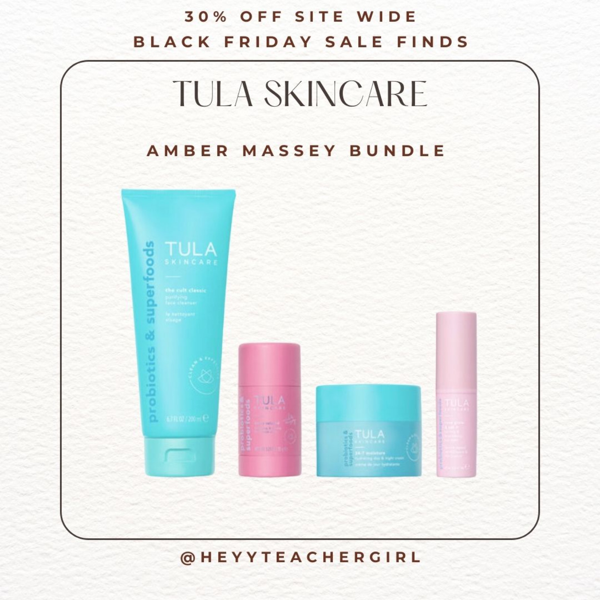 30% off site wide @tula

This bundle has all of my everyday favorites + face mask included! 

#LTKsalealert #LTKHoliday #LTKCyberWeek