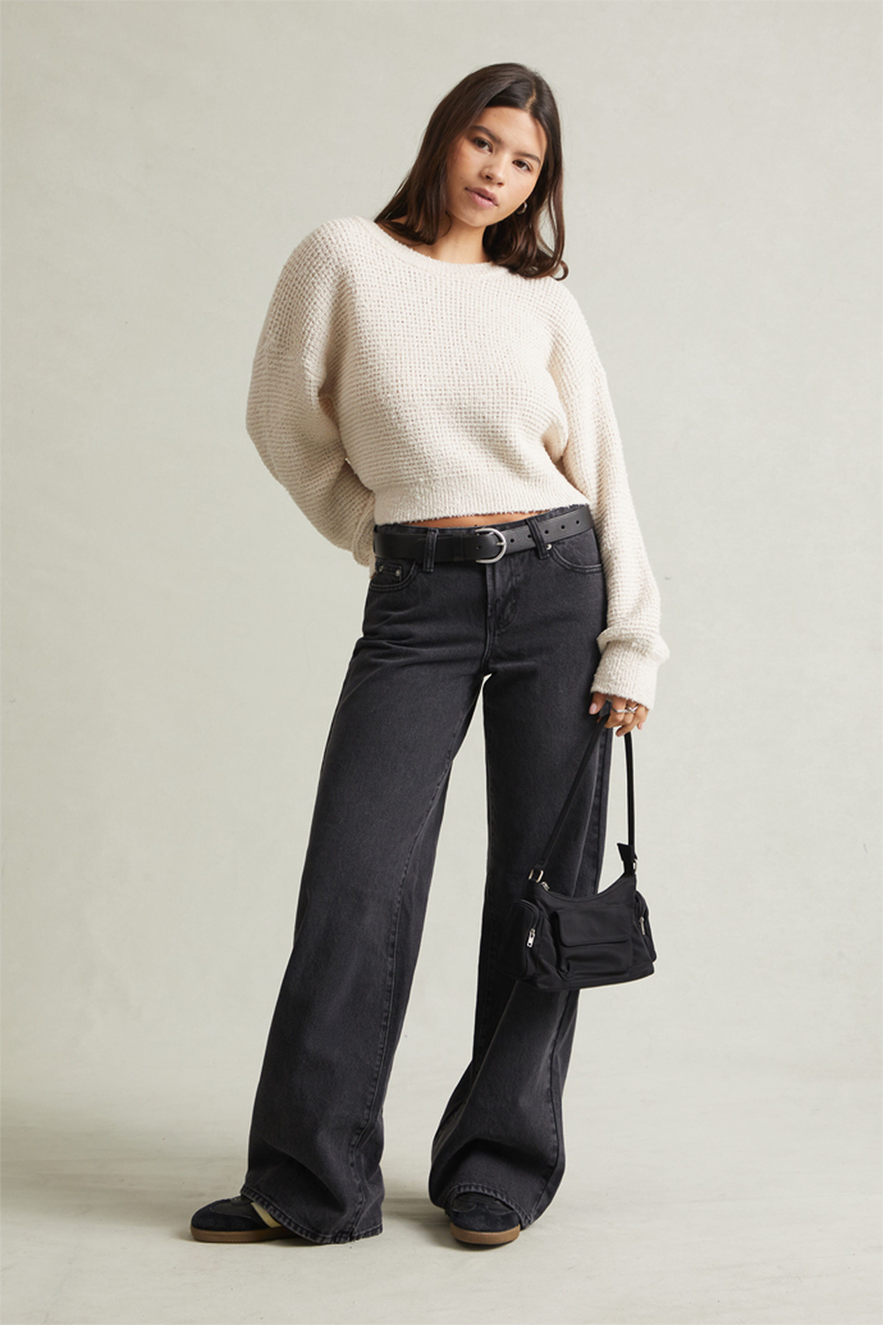 Pacsun Casey Low Rise Baggy Jeans Washed Black | PacSun