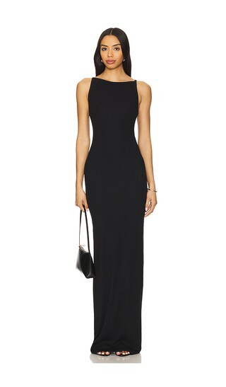 Iris Maxi Dress in Black | Revolve Clothing (Global)