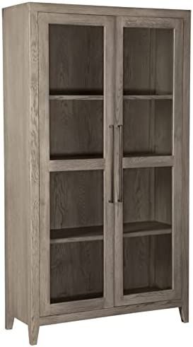 Signature Design by Ashley Dalenville Modern Accent Cabinet, Gray | Amazon (US)