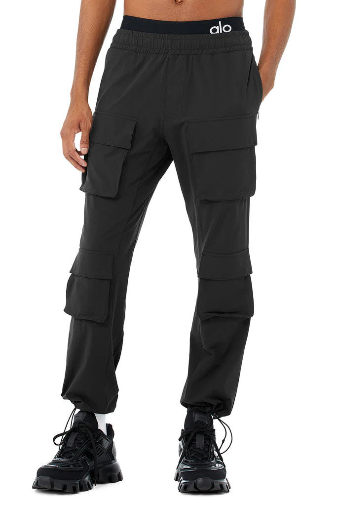 Cargo Venture Pant - Black | Alo Yoga