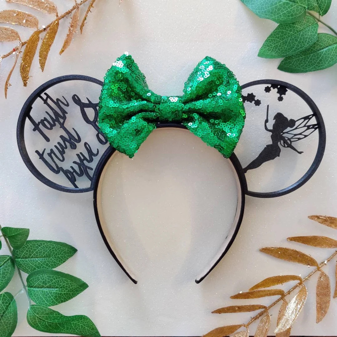 Fairy Dust Mouse Ears 3D Printed Ears Faith Trust Pixie Dust - Etsy | Etsy (US)
