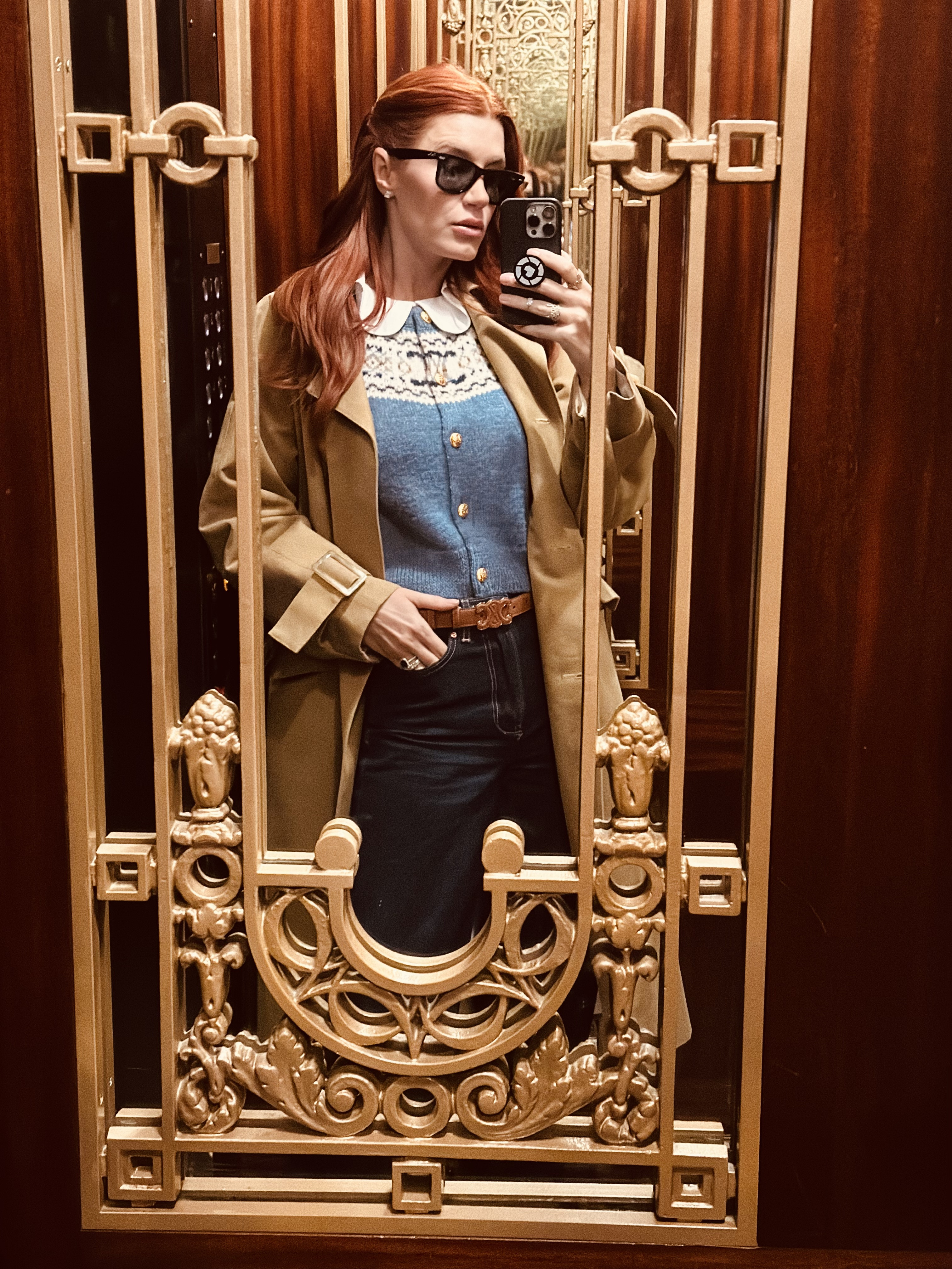 Added a fake collar today - channeling Celine S/S 2025 📸 Even put one on Birdie- they come in sets of two! 

#LTKU #LTKWorkwear #LTKFindsUnder50