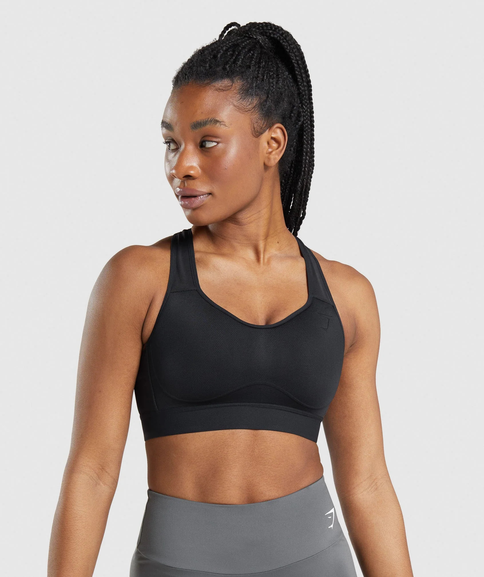 Gymshark Lightweight High Support Sports Bra - Black | Gymshark US