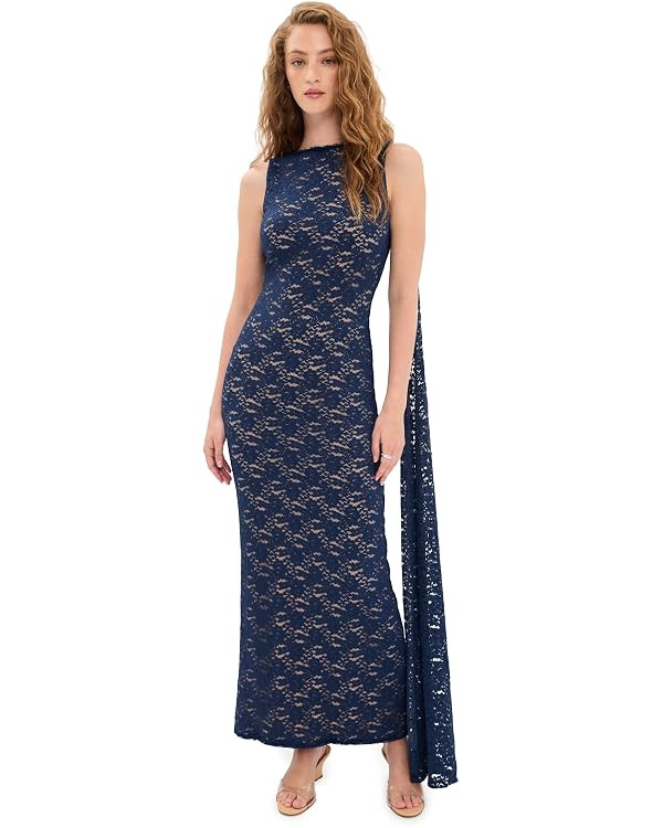 Women's Janie Boat Neck Maxi Dress | Amazon (US)