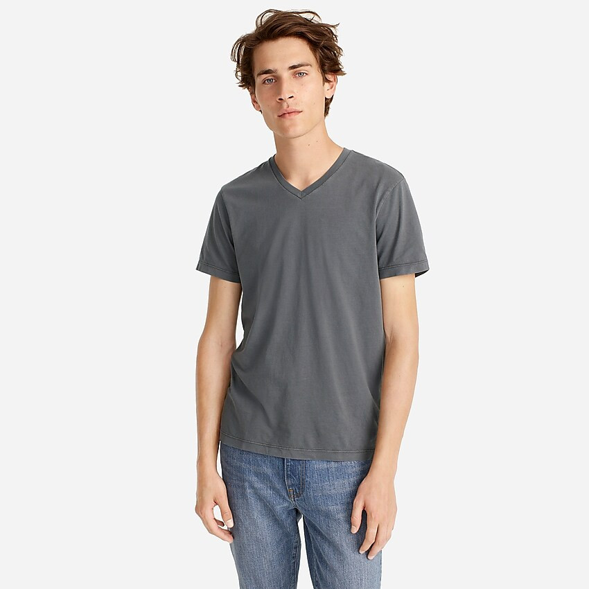 Broken-in short-sleeve V-neck T-shirt | J. Crew US