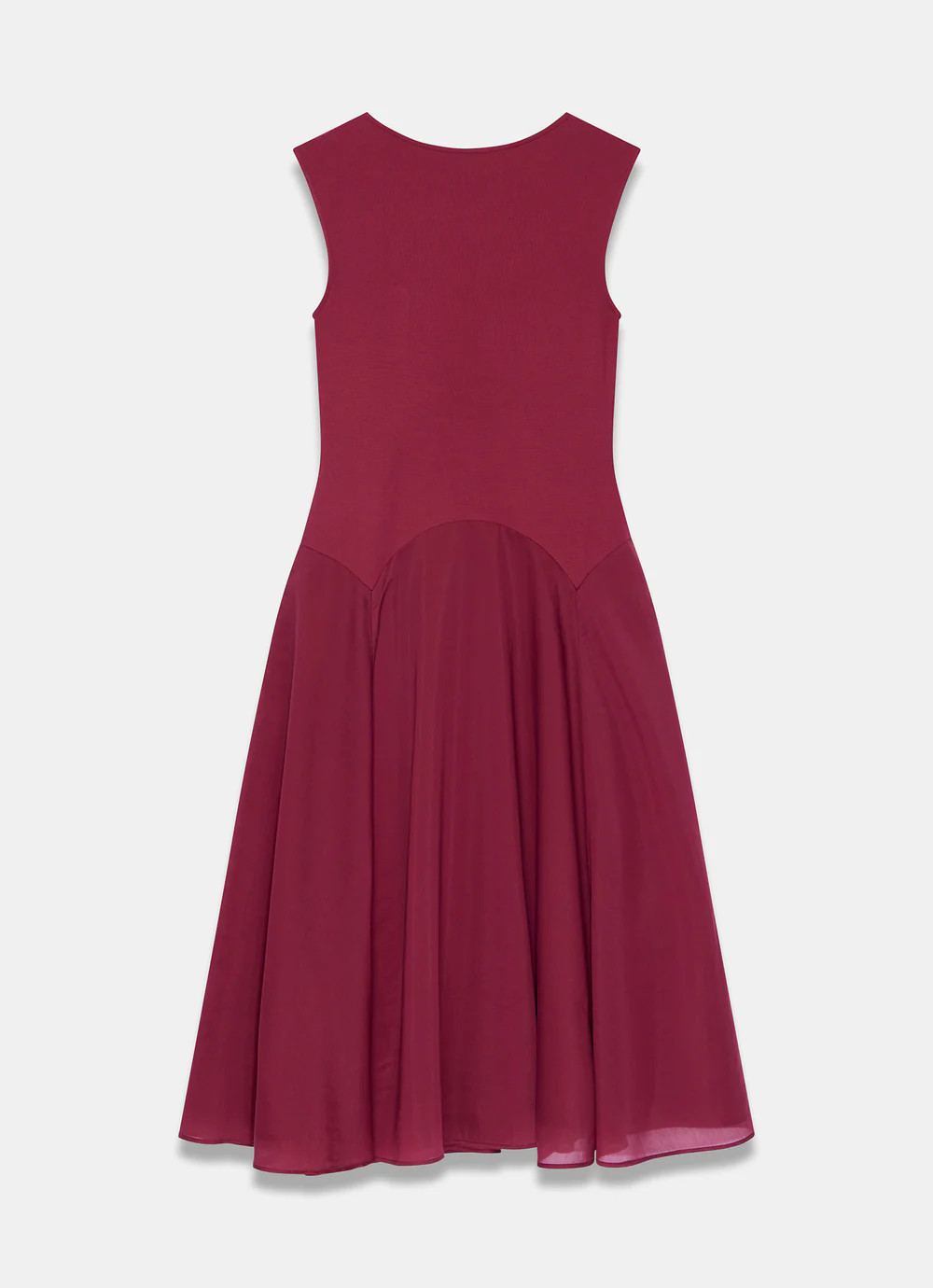 Red Sleeveless Midi Dress | Mint Velvet