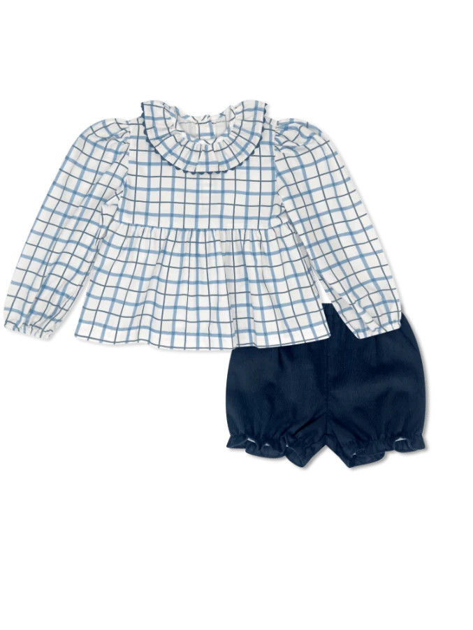 Bonnie Bloomer Set - Heritage Check | Lullaby Set