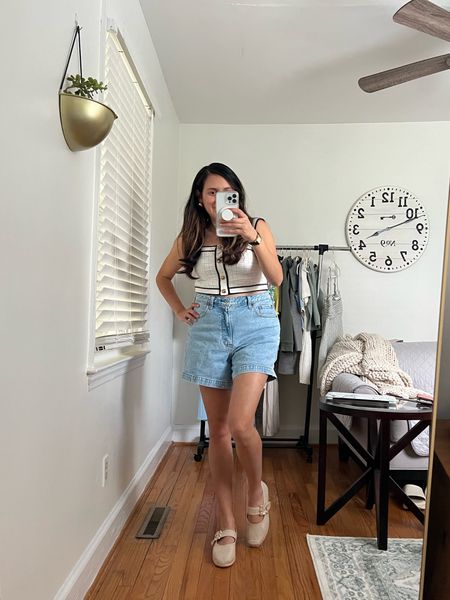 I shared this too last week! It’s a cute crop, looks expensive but it’s an Amazon find that is affordable BrandiKimberlyStyle summer style, summer outfit, spring outfit

#LTKover40 #LTKstyletip #LTKSeasonal