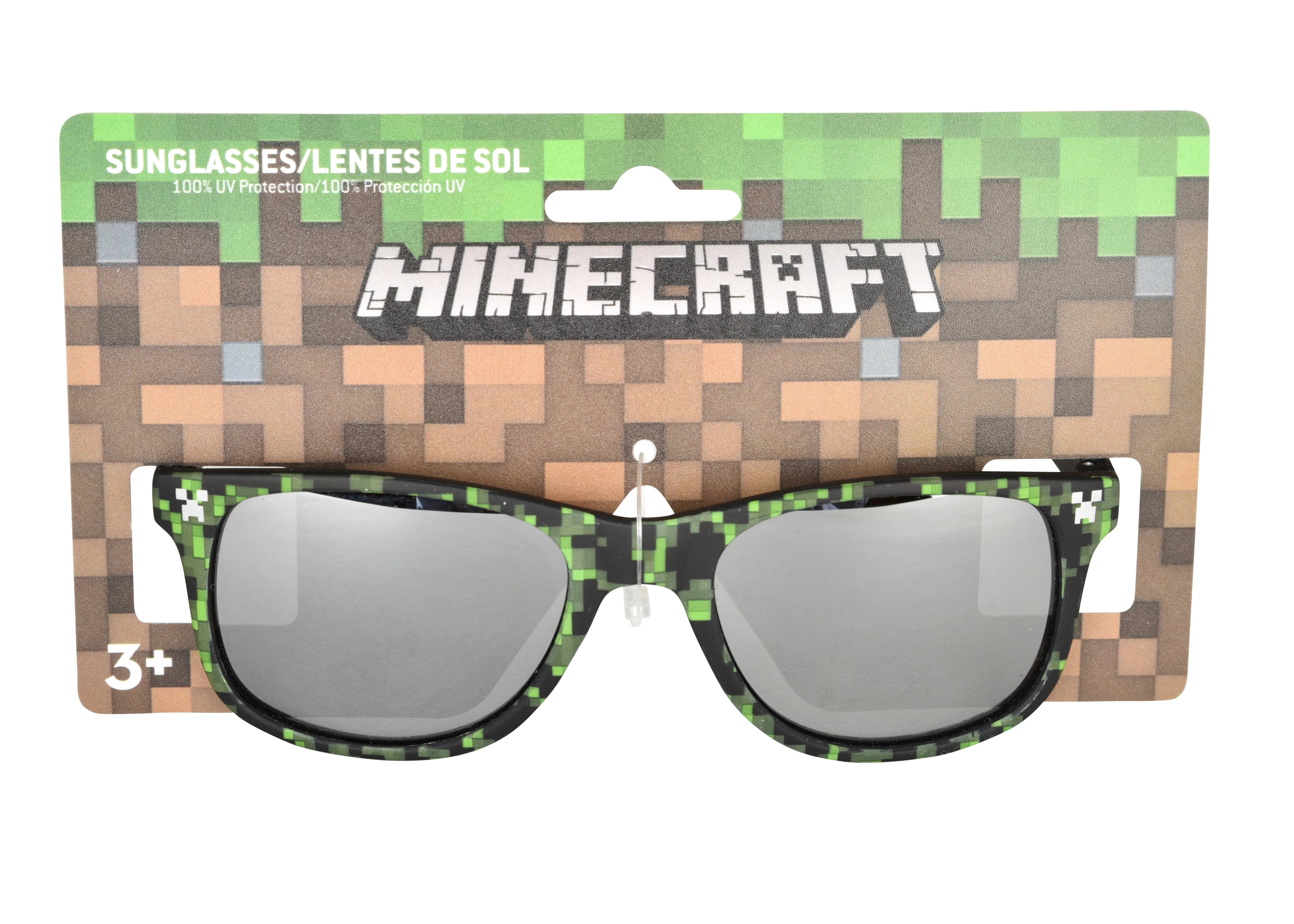 Minecraft Children's Green and Black Sunglasses - Walmart.com | Walmart (US)