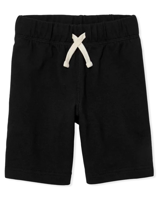 Kids French Terry Shorts - black | The Children's Place