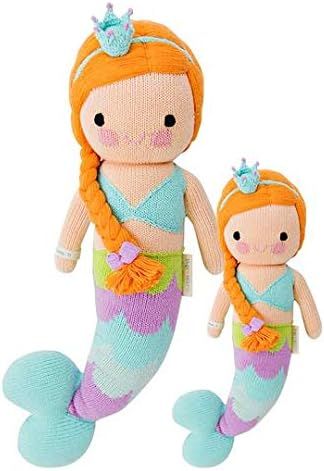 CUDDLE + KIND Isla The Mermaid Regular 20" Hand-Knit Doll – 1 Doll = 10 Meals, Fair Trade, Heir... | Amazon (US)