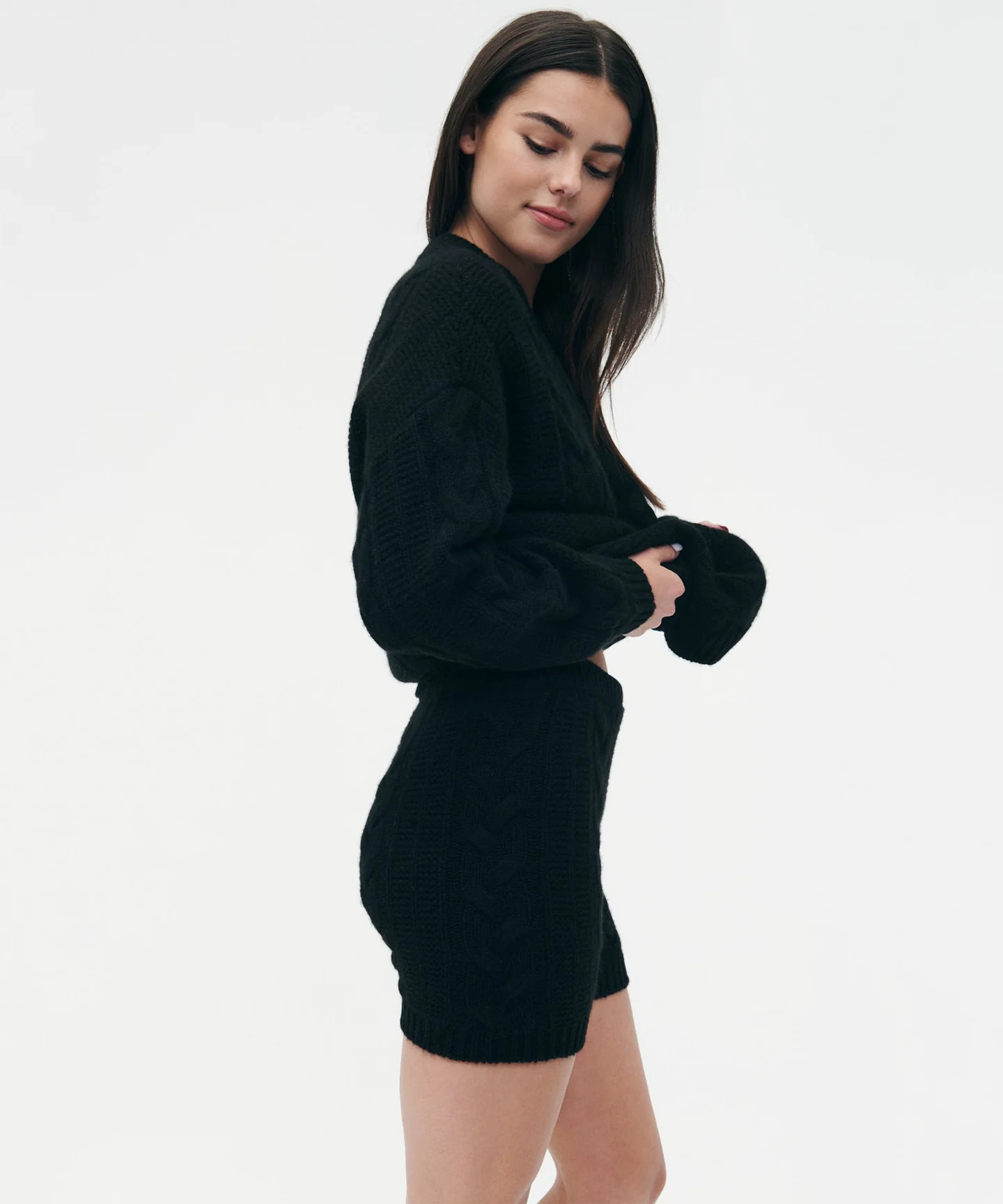 Cashmino Cable Short | NAADAM