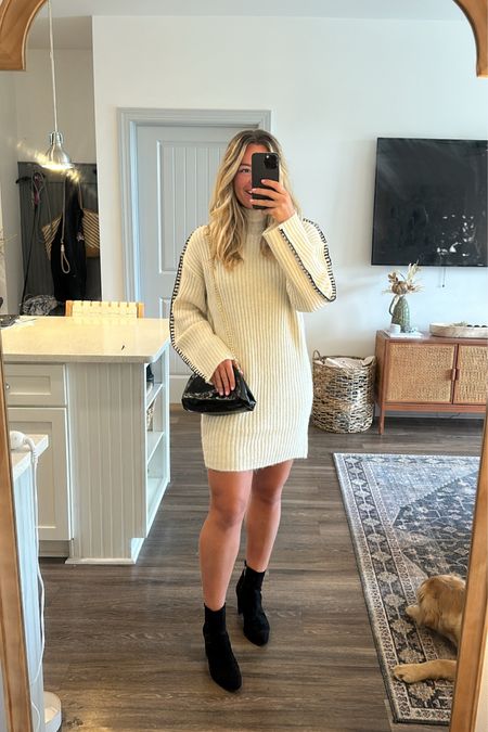 Sweater dress!! Thanksgiving outfit! Fall outfit! Fall dress!! 

#LTKHoliday #LTKGiftGuide #LTKSeasonal