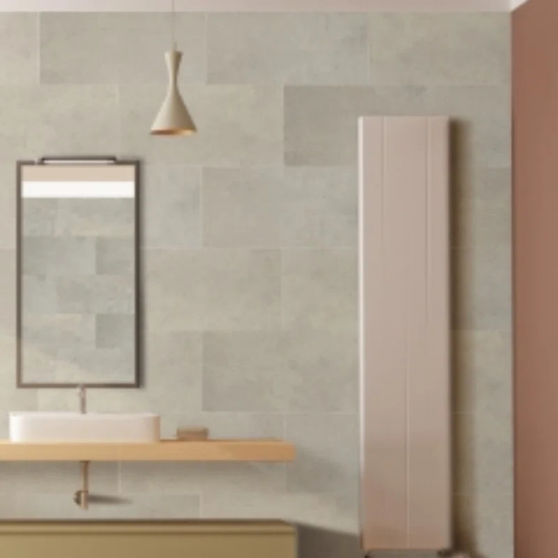 XCore Ascend Easy Cover Pro Stone 12" x 24" Cement Field Tile | Wayfair North America
