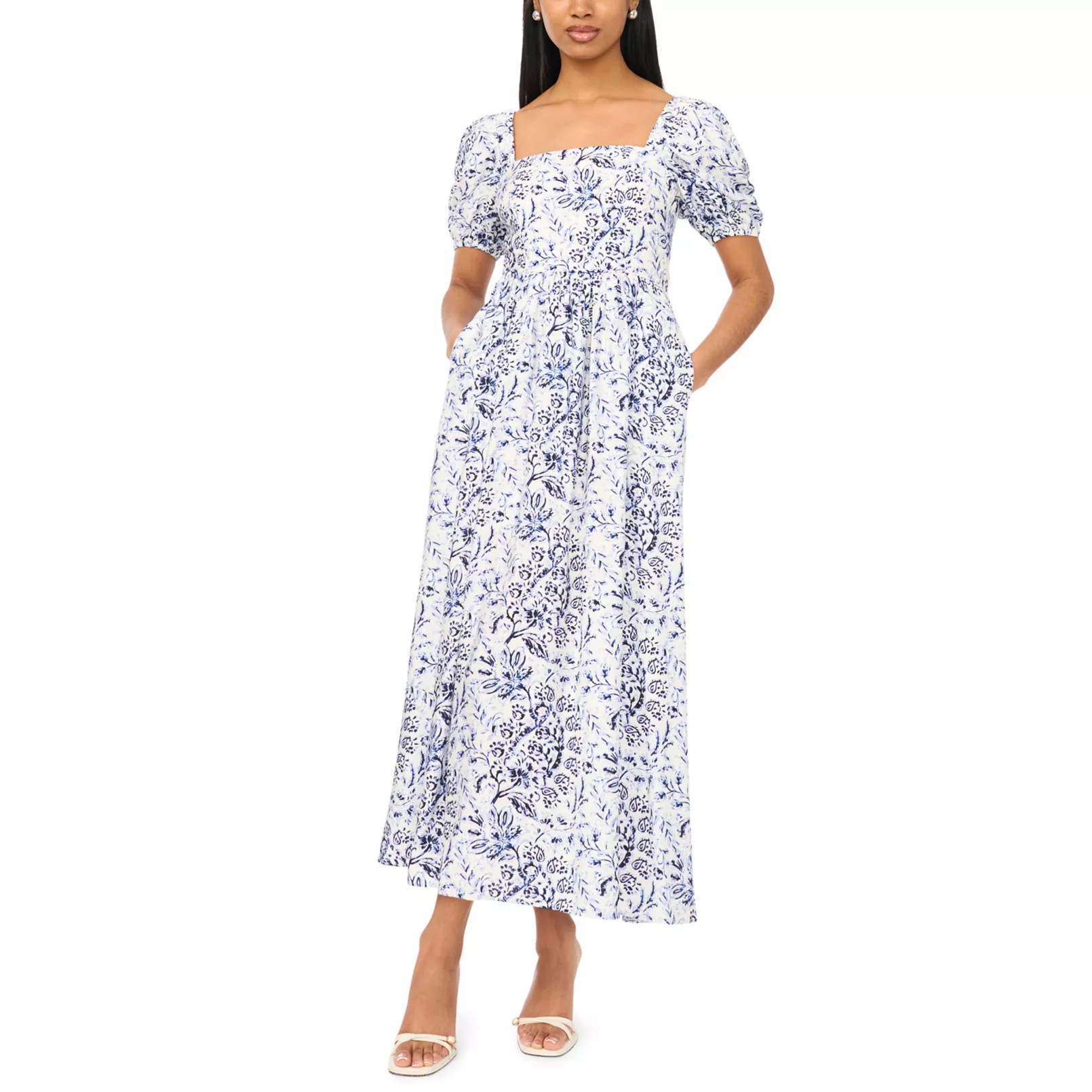 Women's MSK Square Neck Maxi Dress | Kohl's