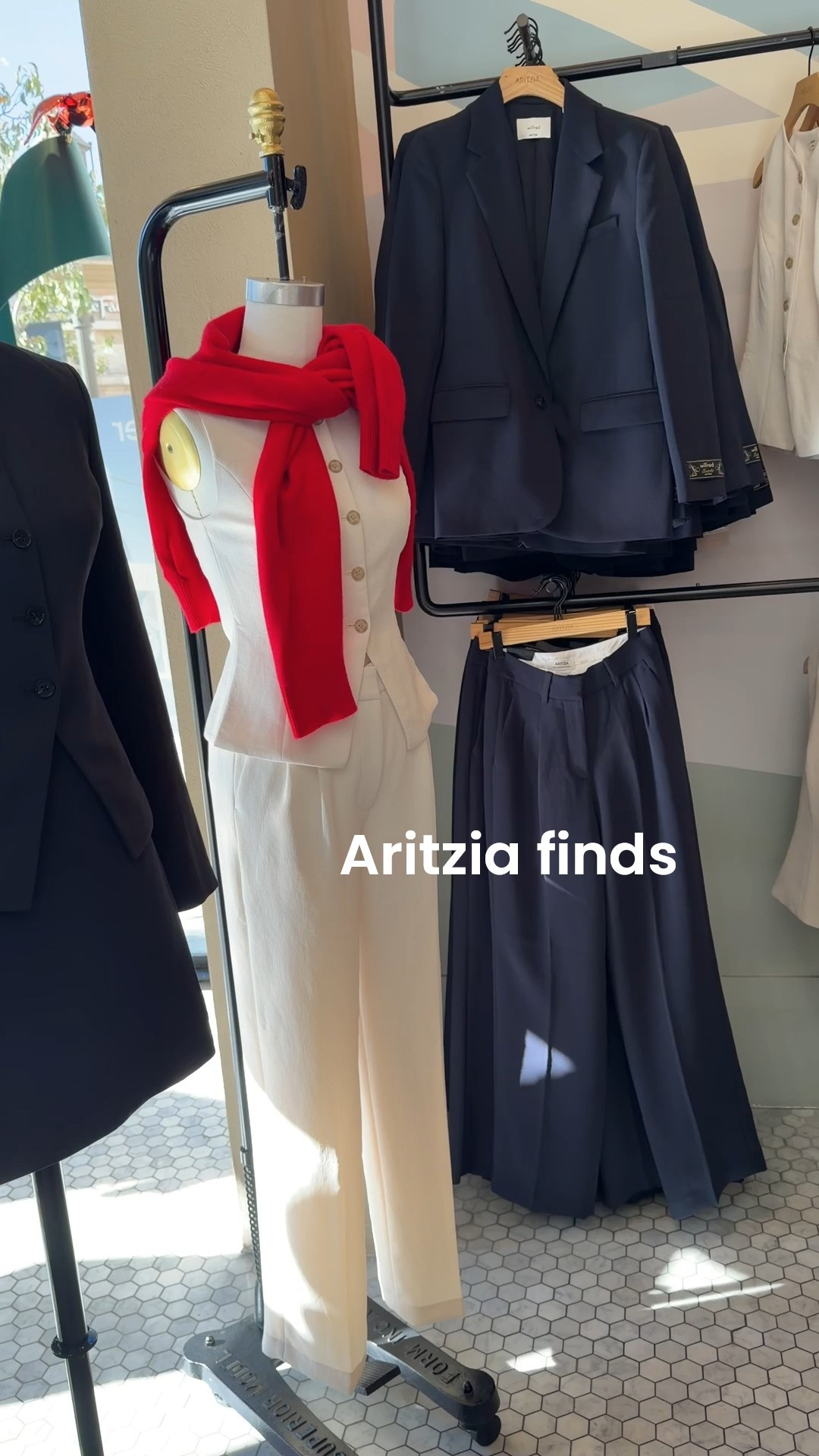 Aritzia favorites 
Matching trouser vest set 
Red cashmere sweater 
Jackets 
Apres ski jackets 
LA cap 
Everyday t-shirt 



#LTKWorkwear #LTKTravel #LTKFindsUnder100