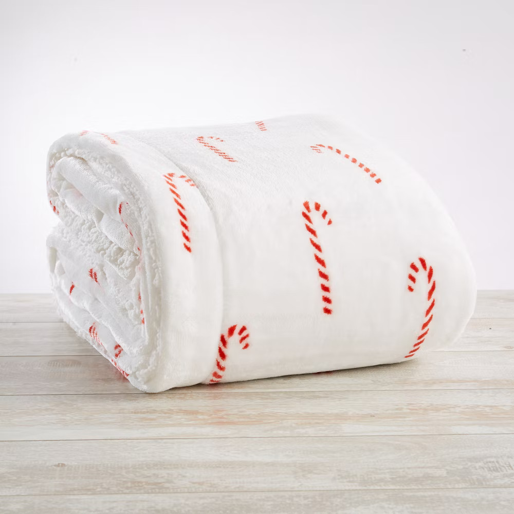 Great Bay Home Velvet Plush Warmest Holiday Prints | Target