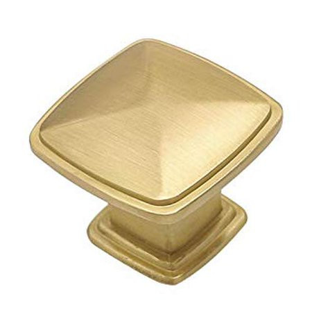 homdiy Brushed Brass Cabinet Knobs Gold Knobs - HD8791GD 15 Pack Gold Drawer Knobs for Kitchen Cabie | Walmart (US)