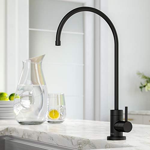 Kraus FF-100MB Purita 100% Lead-Free Kitchen Water Filter Faucet, Matte Black | Amazon (US)