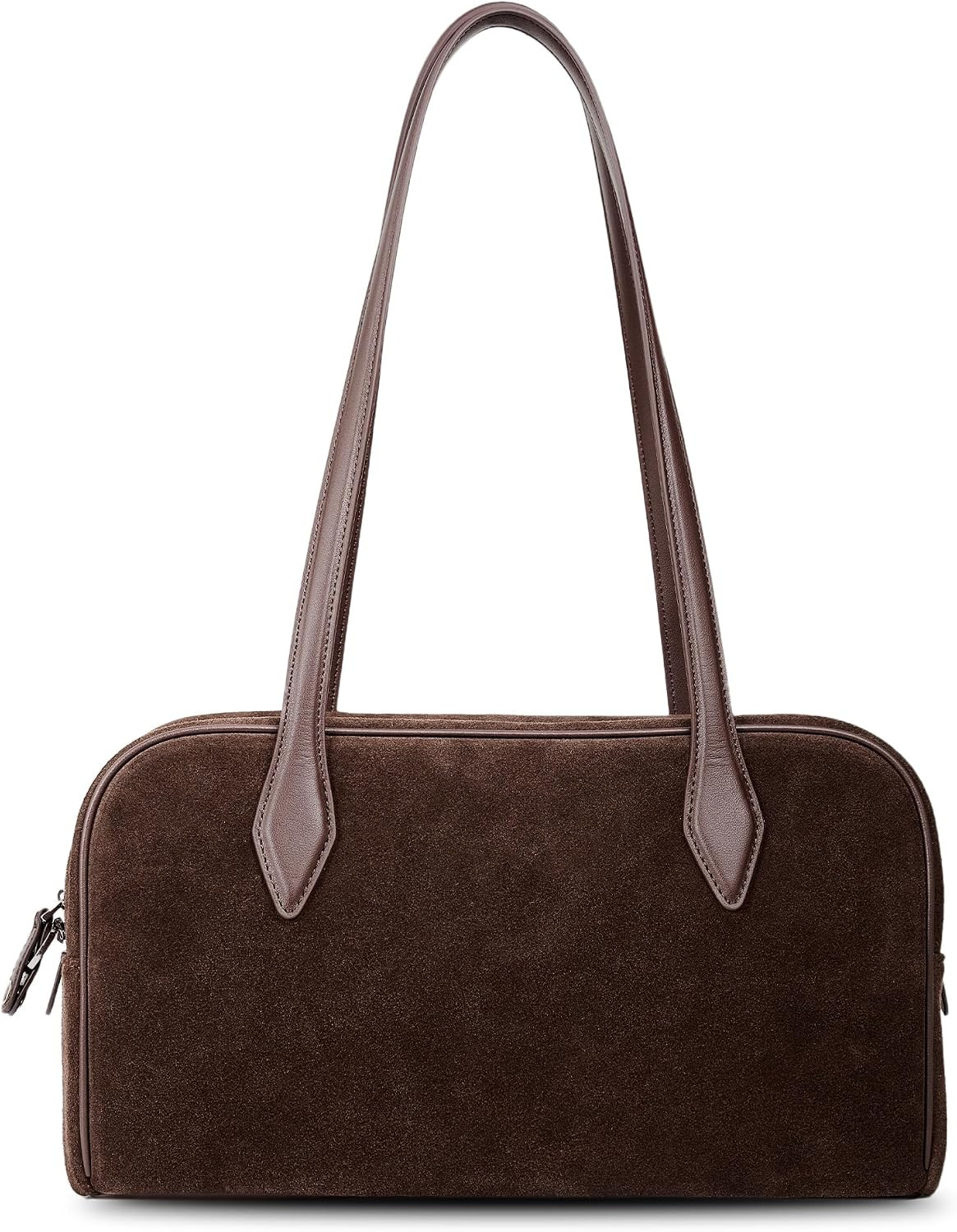 befen Genuine Leather Shoulder Bag for Women Trendy Bowler Bags Purse | Amazon (US)