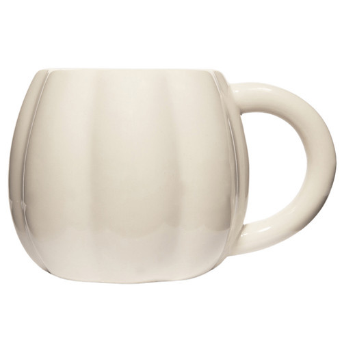 SWEET WATER DECOR Pumpkin Shaped 19 oz Coffee Mug in Cream at Nordstrom | Nordstrom