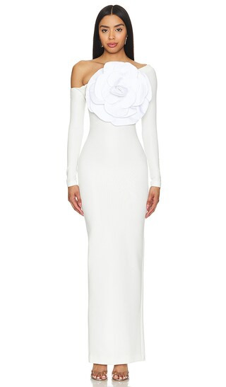Charlotte Dress in Ivory | Revolve Clothing (Global)