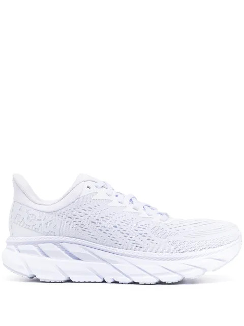 Hoka One One laser-cut low-top Sneakers - Farfetch | Farfetch Global