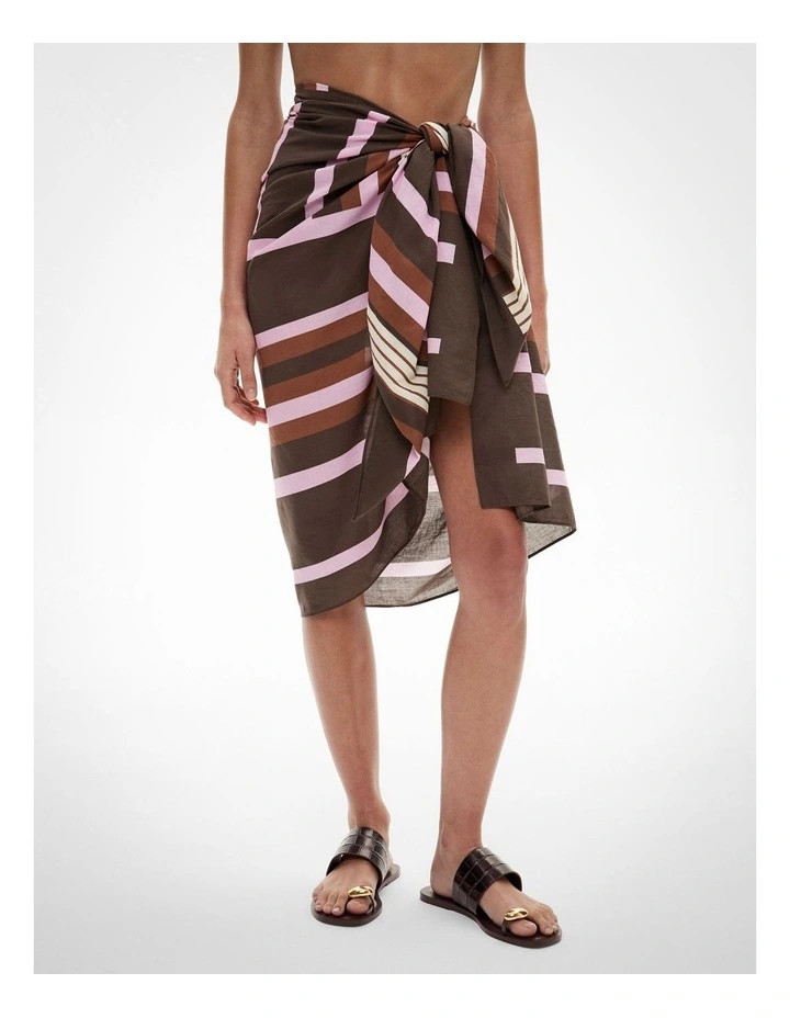 WitcheryTula Sarong in Gelato Stripe | Myer