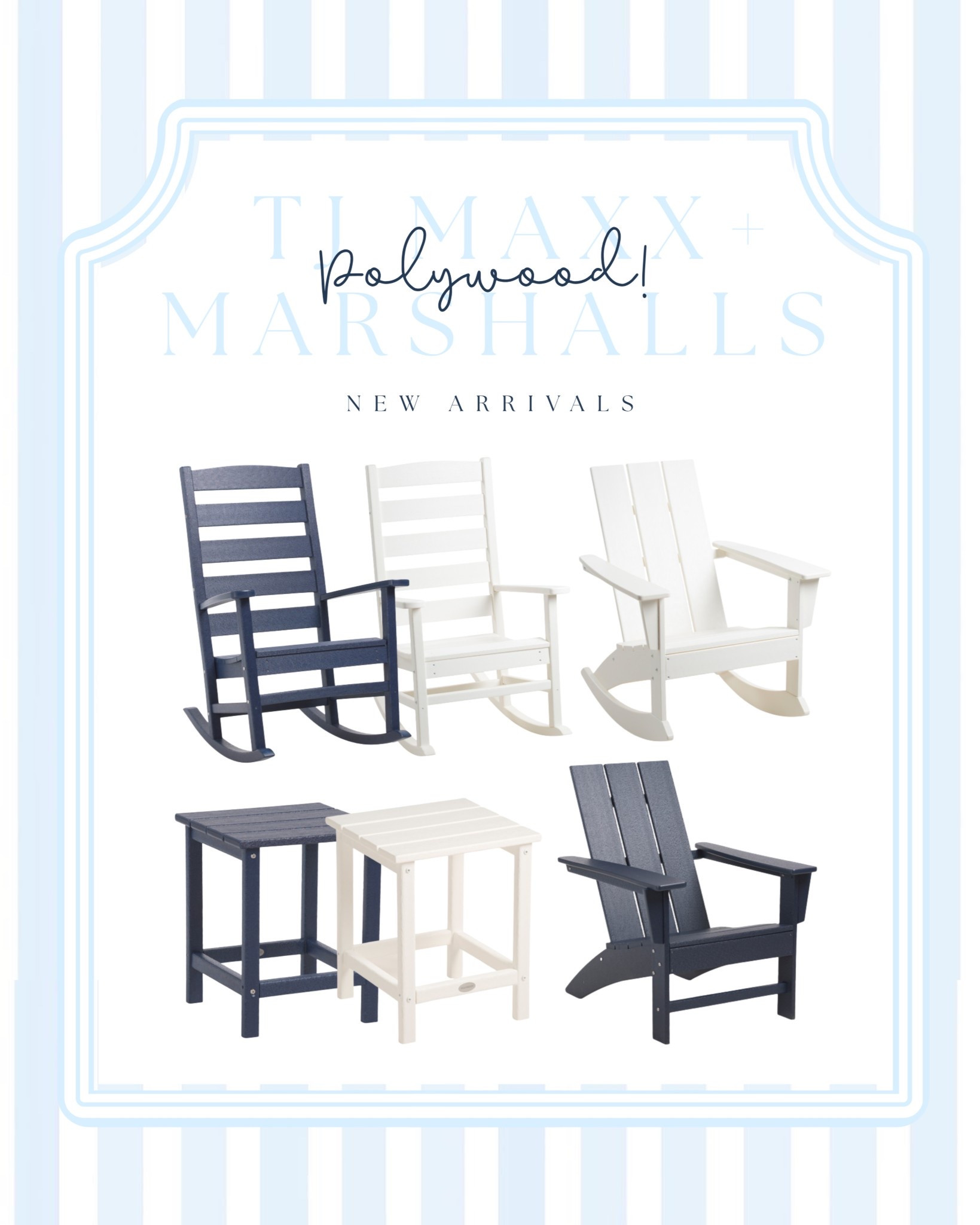 Polywood Outdoor Furniture Available now online at @TJ Maxx and @Marshalls !

#LTKHome