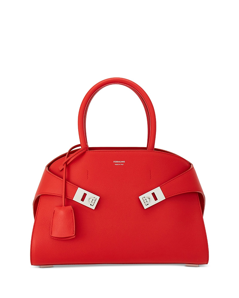 Ferragamo Small Hug Leather Top Handle Bag | Bloomingdale's (US)
