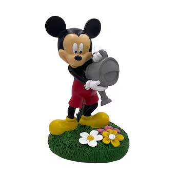 Disney Officially Licensed Disney Mickey Garden Statue - Multiple Colors - 8-in Tall - Hand Paint... | Lowe's