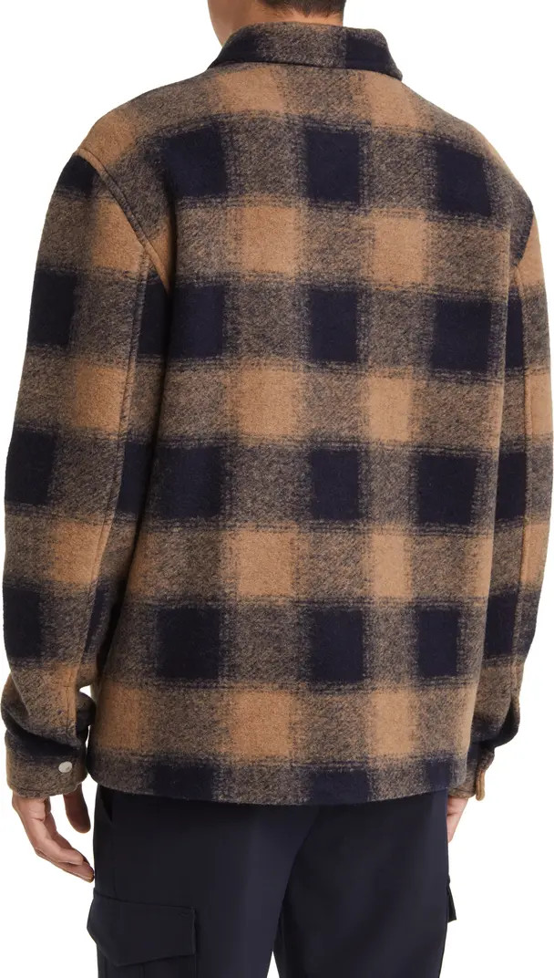 Wax London Greenland Plaid Wool Blend Jacket | Nordstrom | Nordstrom